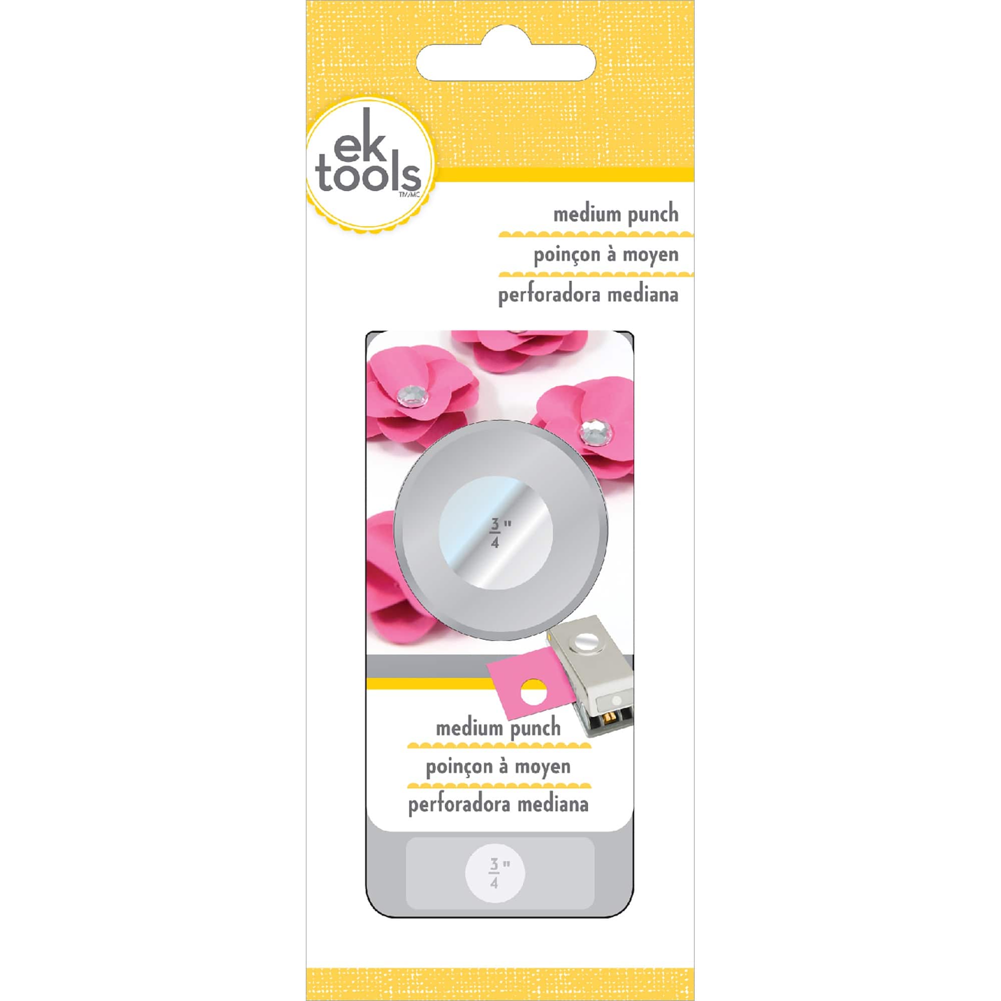 EK Tools 0.75" Medium Punch-Circle